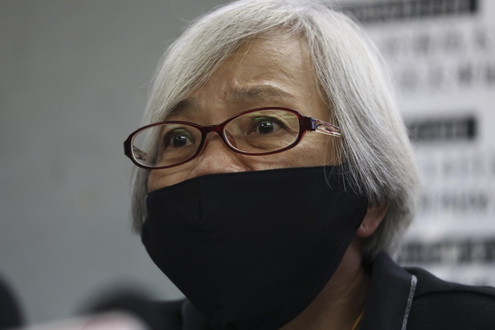 Alexandra Wong, pictured in 2020, was arrested on Sunday. Photo: Jonathan Wong