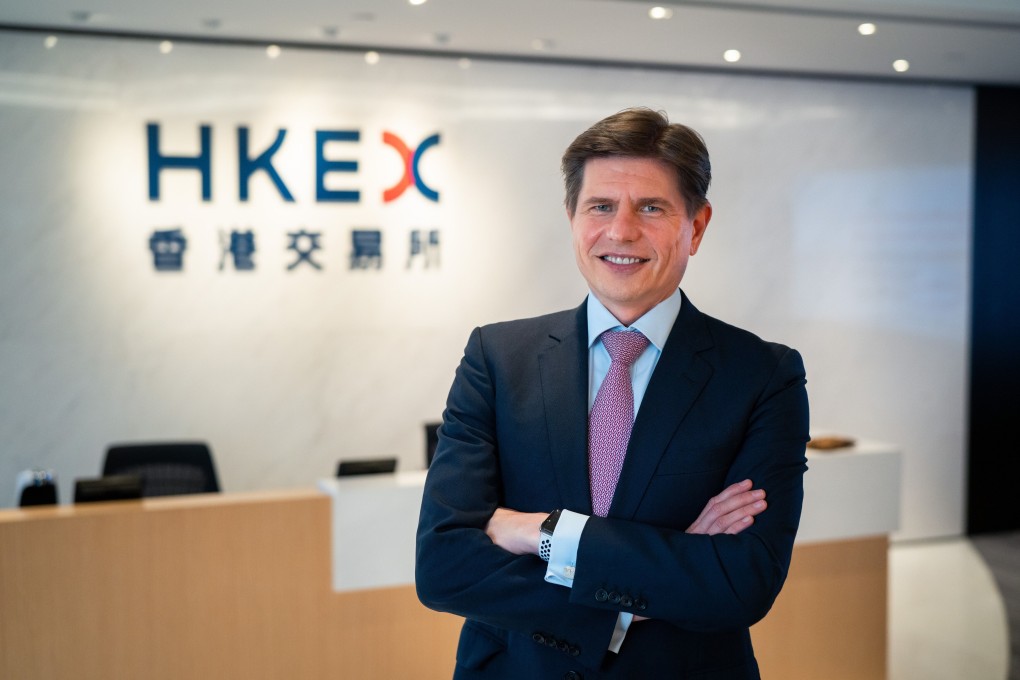 Hong Kong Exchanges and Clearing's new chief executive Nicolas Aguzin. Photo: Hong Kong Exchanges and Clearing