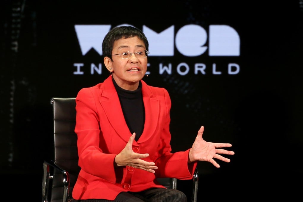 Former CNN correspondent Maria Ressa. Photo: Reuters