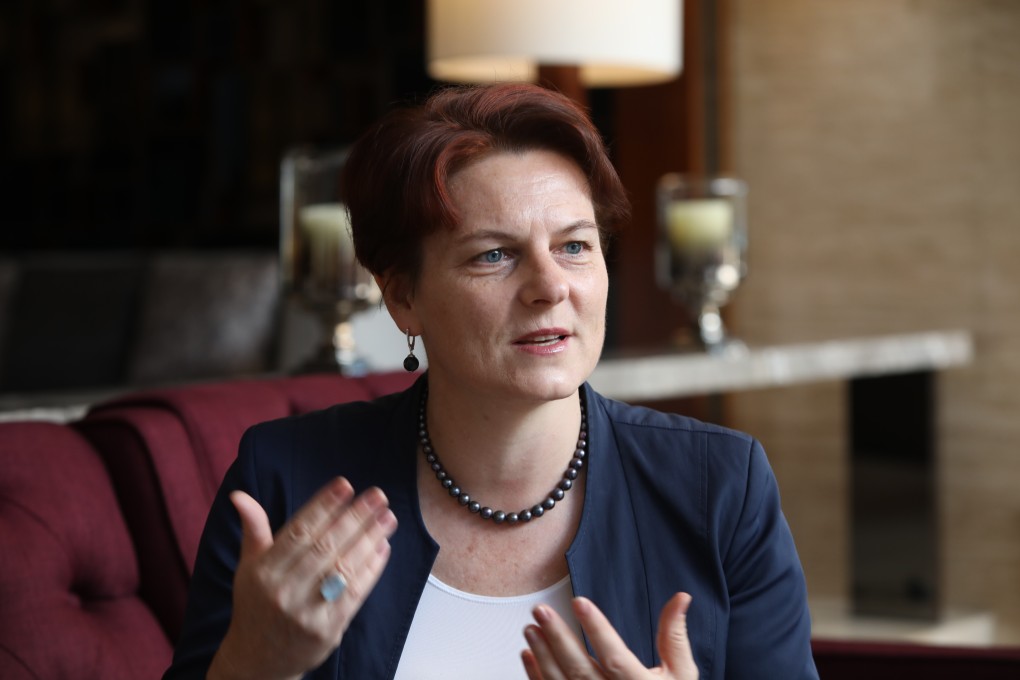 Diana Mickeviciene, the Lithuanian ambassador to China, says leaving the 17+1 platform has been a trade calculation. Photo: Simon Song