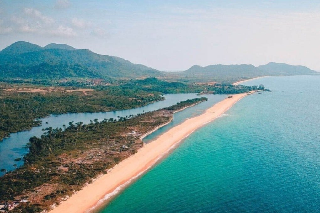 Black Johnson is the site of the proposed industrial harbour in Sierra Leone. Photo: Handout
