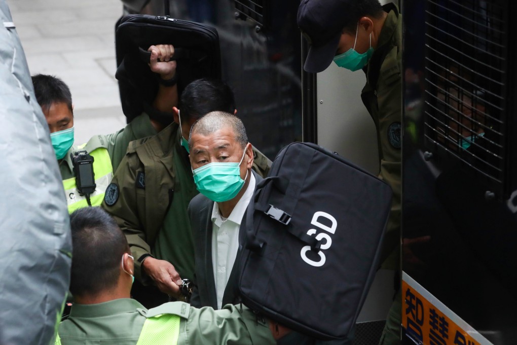 Hong Kong media mogul Jimmy Lai will not be able to exercise his voting rights at Next Digital while facing national security law charges. Photo: Sam Tsang