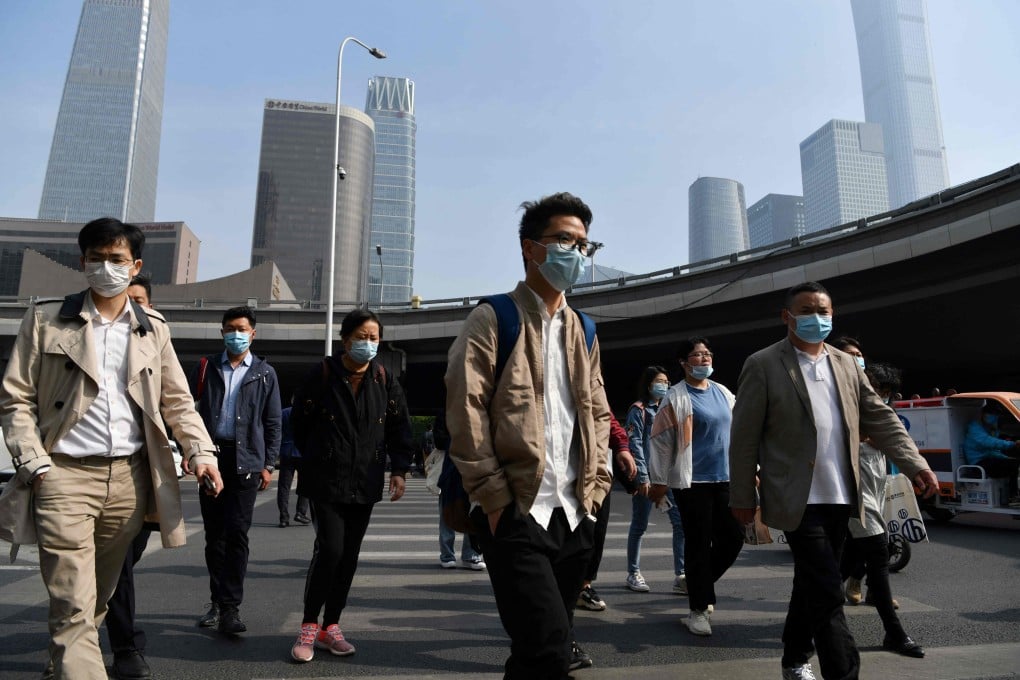 Morning rush hour in Beijing. Some officials see the Huarong saga as an opportunity to revamp how China oversees all of its bad-debt managers. Photo: AFP