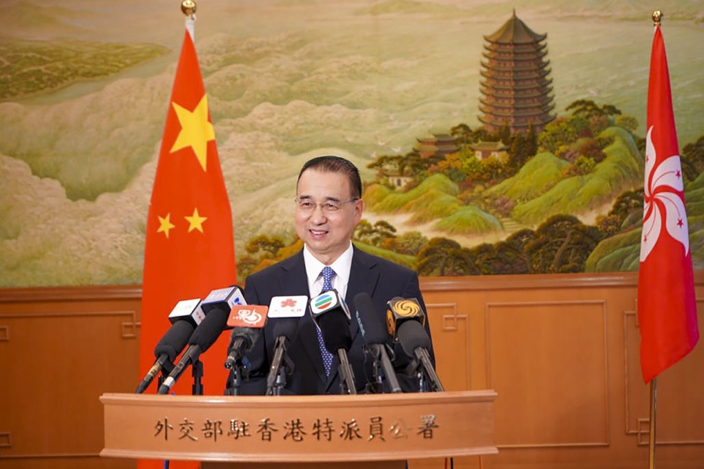 Liu Guangyuan, Beijing’s new top diplomat in Hong Kong, has pledged ‘more robust’ opposition to perceived external interference. Photo: Handout