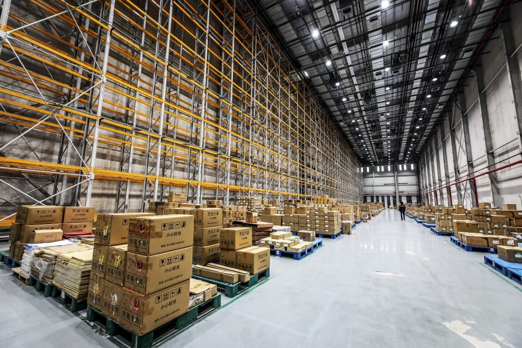 With the rapid growth of e-commerce on the mainland, demand for warehouses is rising. Photo: Shutterstock Images