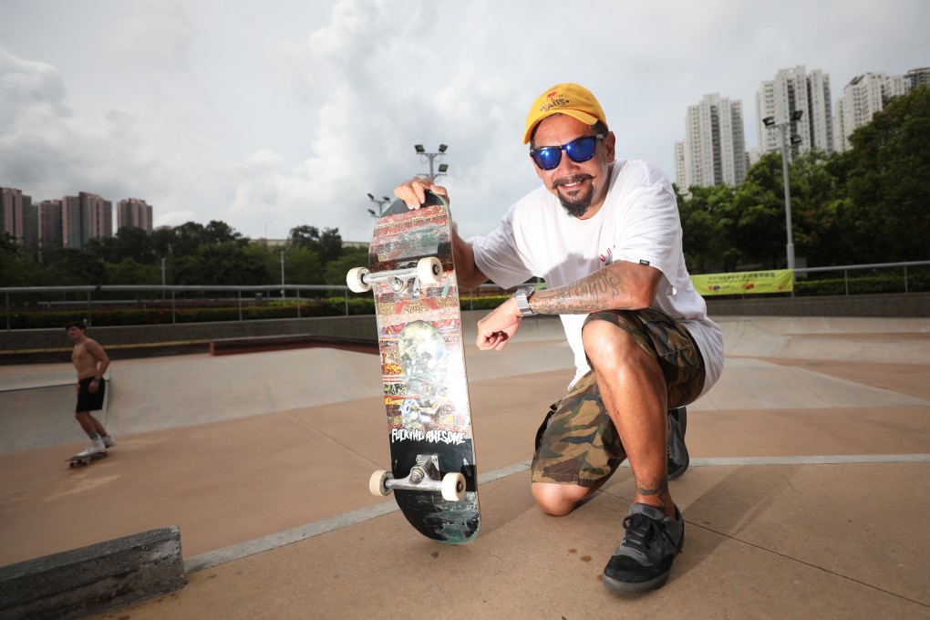 Warren Stuart, Hong Kong’s skateboarding “godfather” – a title he accepts reluctantly – said he is excited to see skateboarding make its debut at Tokyo 2020. Photos: Xiaomei Chen