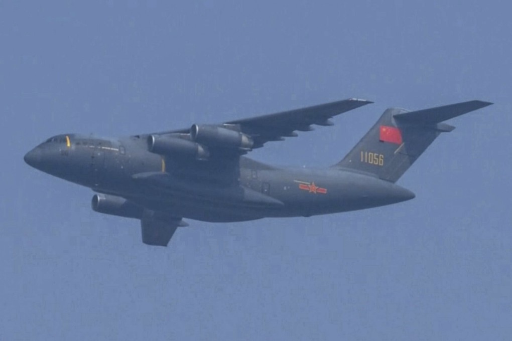 A Chinese Xian Y-20 aircraft. Photo: CCTV