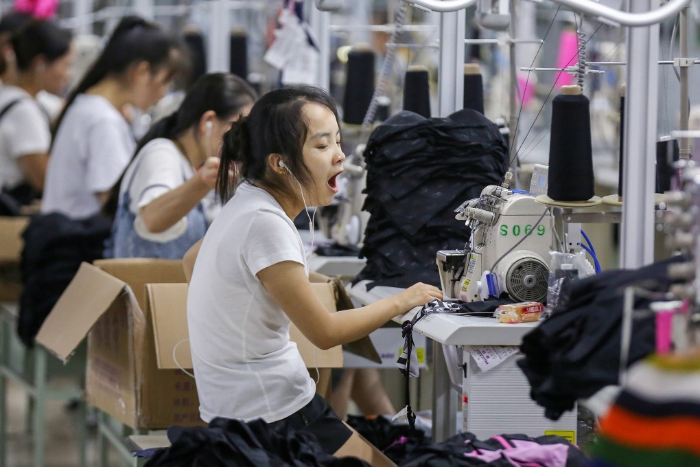Factory orders have returned to about 70 to 80 per cent of pre-pandemic levels, the Chinese Manufacturers’ Association of Hong Kong says. Photo: AFP