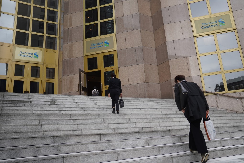 The headquarter of Standard Chartered in Central, Hong Kong. Photo: Sam Tsang