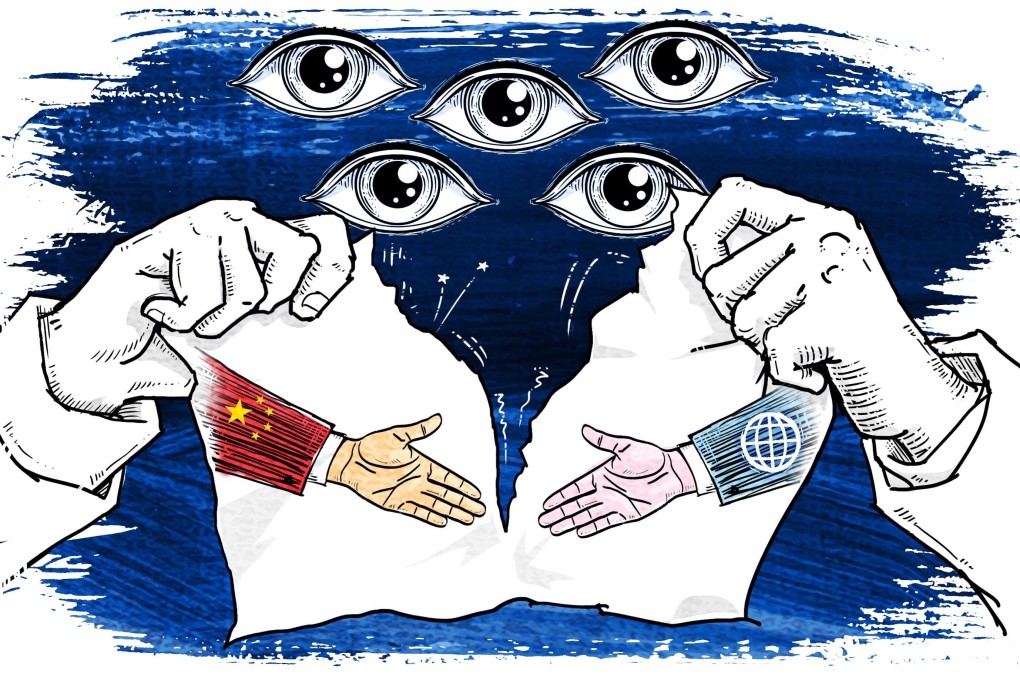 As its rift with the West deepens, Beijing fears the Five Eyes could become a platform to coordinate policy on China. Illustration: Henry Wong