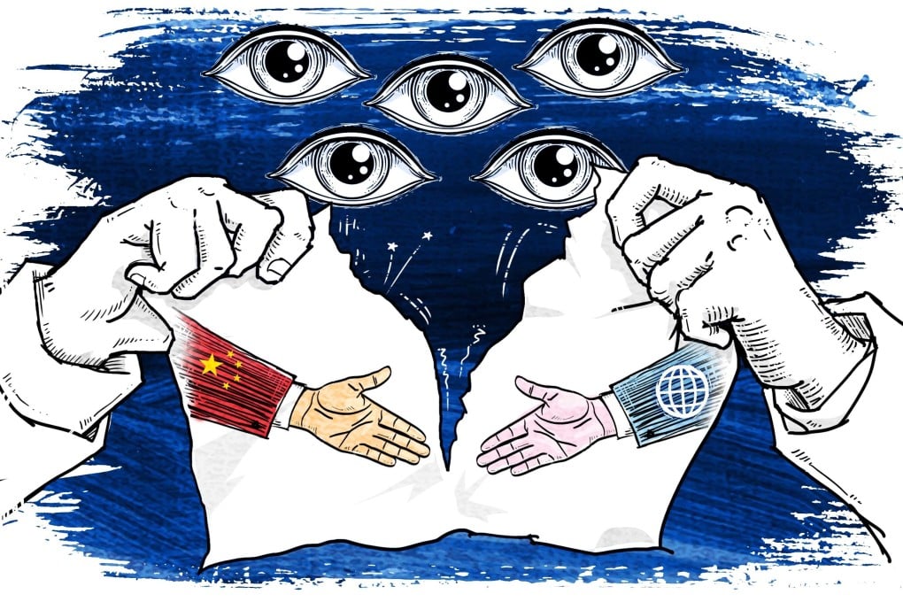 As its rift with the West deepens, Beijing fears the Five Eyes could become a platform to coordinate policy on China. Illustration: Henry Wong