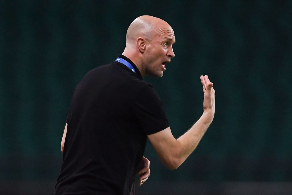Former Shenzhen FC head coach Jordi Cruyff has turned his back on the CSL to rejoin Barcelona. Photo: Xinhua