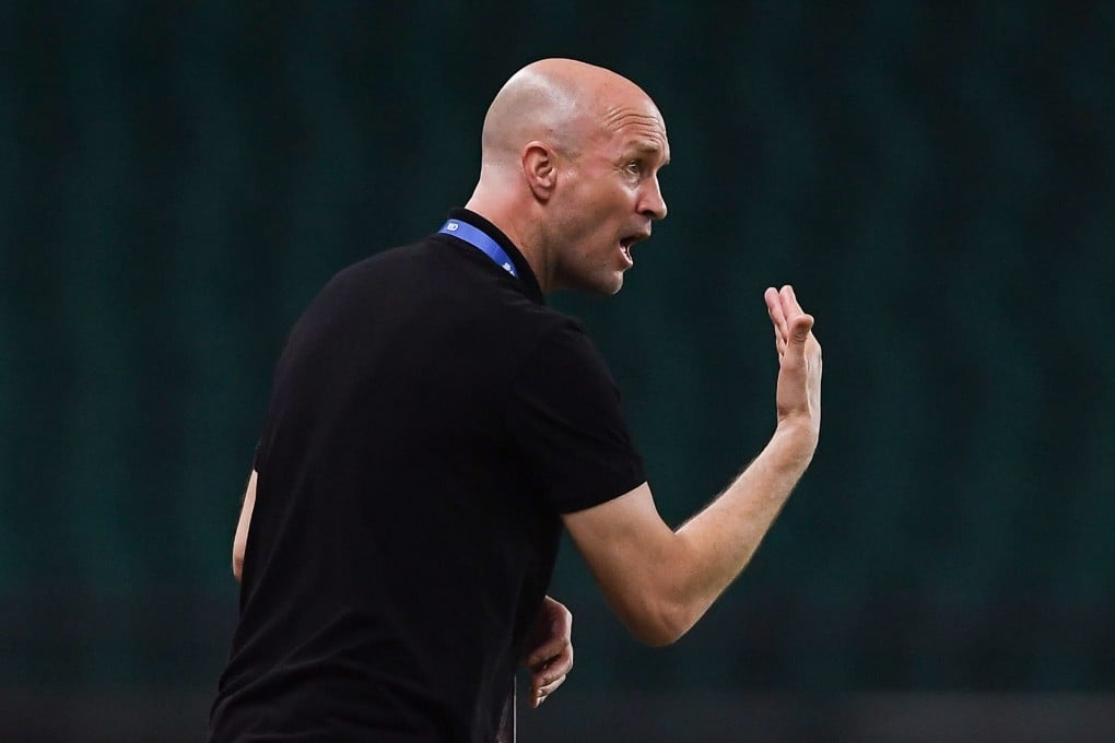 Former Shenzhen FC head coach Jordi Cruyff has turned his back on the CSL to rejoin Barcelona. Photo: Xinhua
