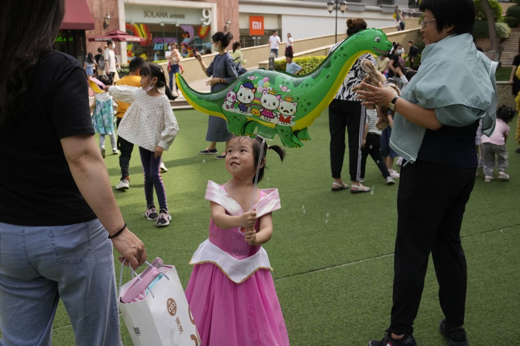 China recorded a fertility rate of just 1.3 children per woman in 2020, the fourth consecutive year the number of new births declined. Photo: AP