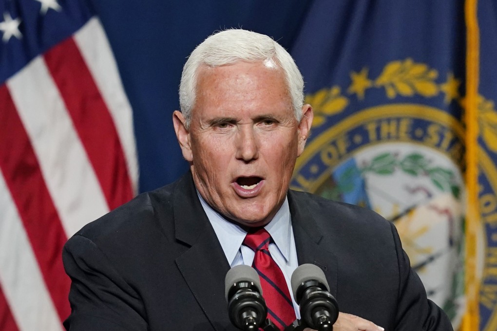 Former US vice-president Mike Pence. Photo: AP