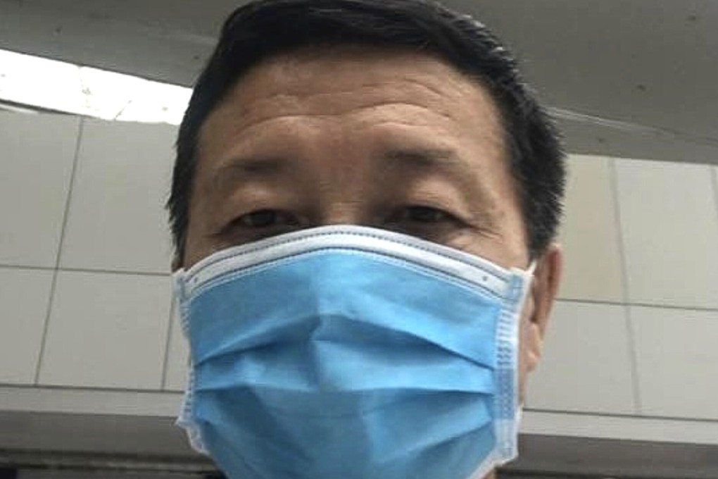 Activist Tang Jitian says he was stopped from boarding a plane at the Fuzhou Changle airport. Photo: Handout