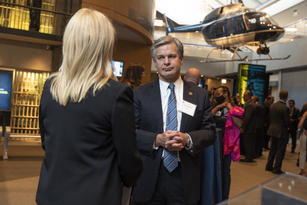 FBI Director Christopher Wray. Photo: AP