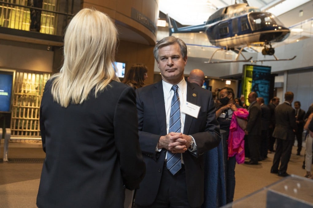 FBI Director Christopher Wray. Photo: AP