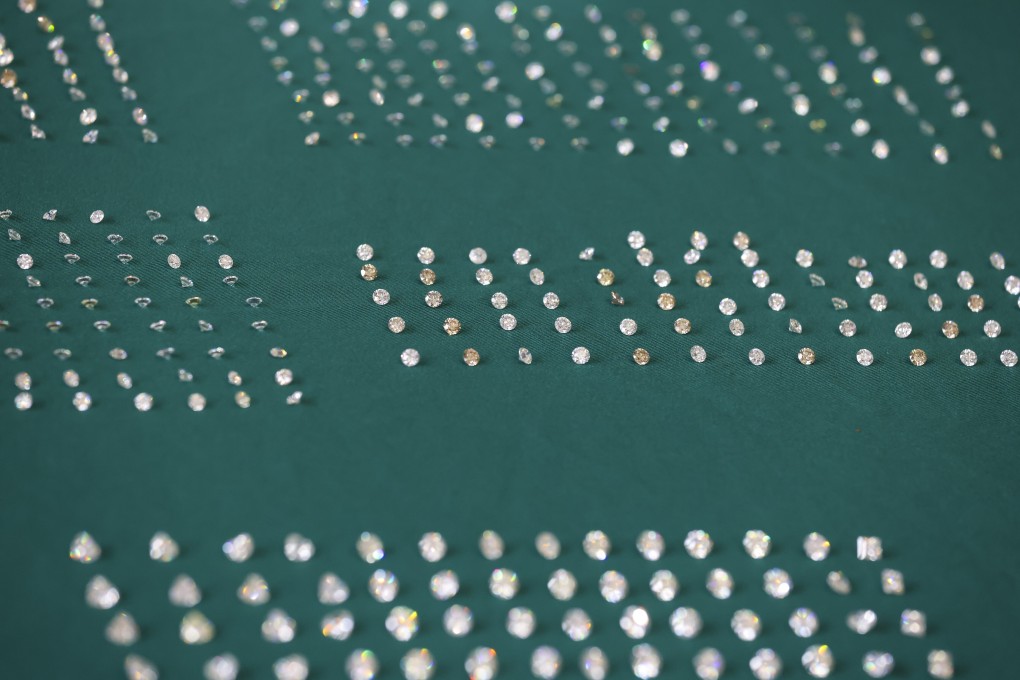 Customs discovered diamonds worth HK$25 million when a truck was stopped for inspection at Sha Tau Kok Control Point. Photo: Nora Tam