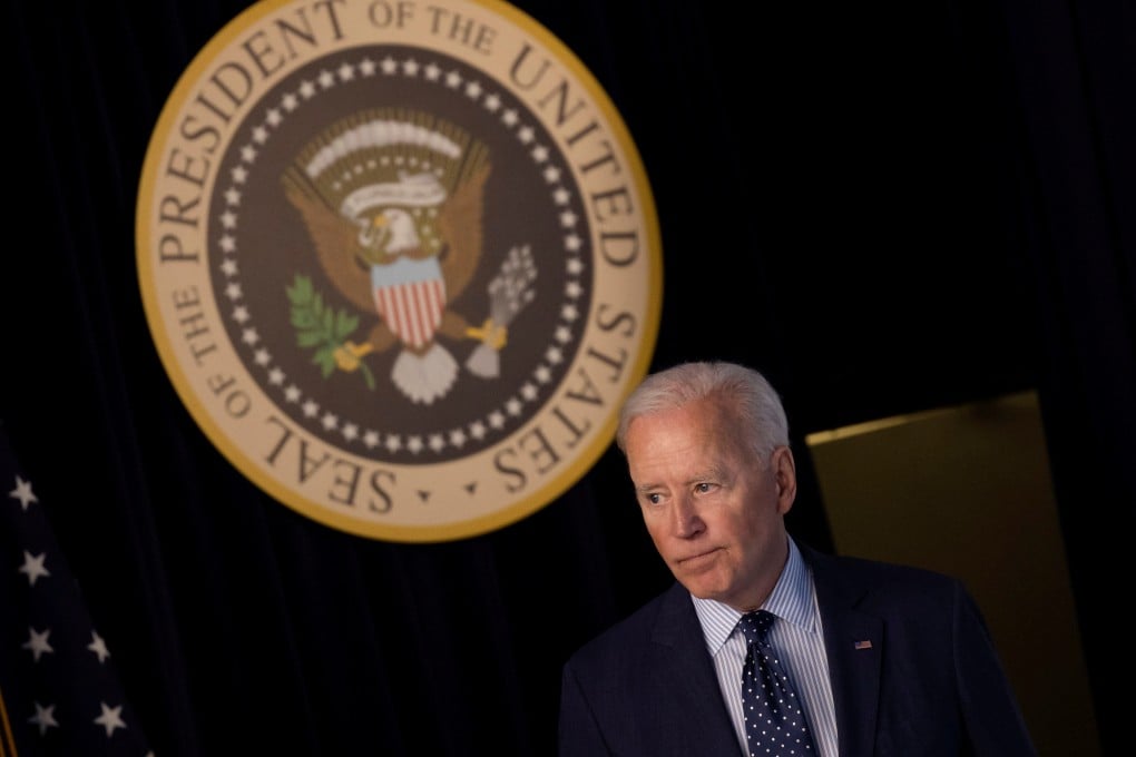 US President Joe Biden has issued an order banning investment in companies linked to the Chinese military and repression of minorities and dissidents. Photo: Reuters