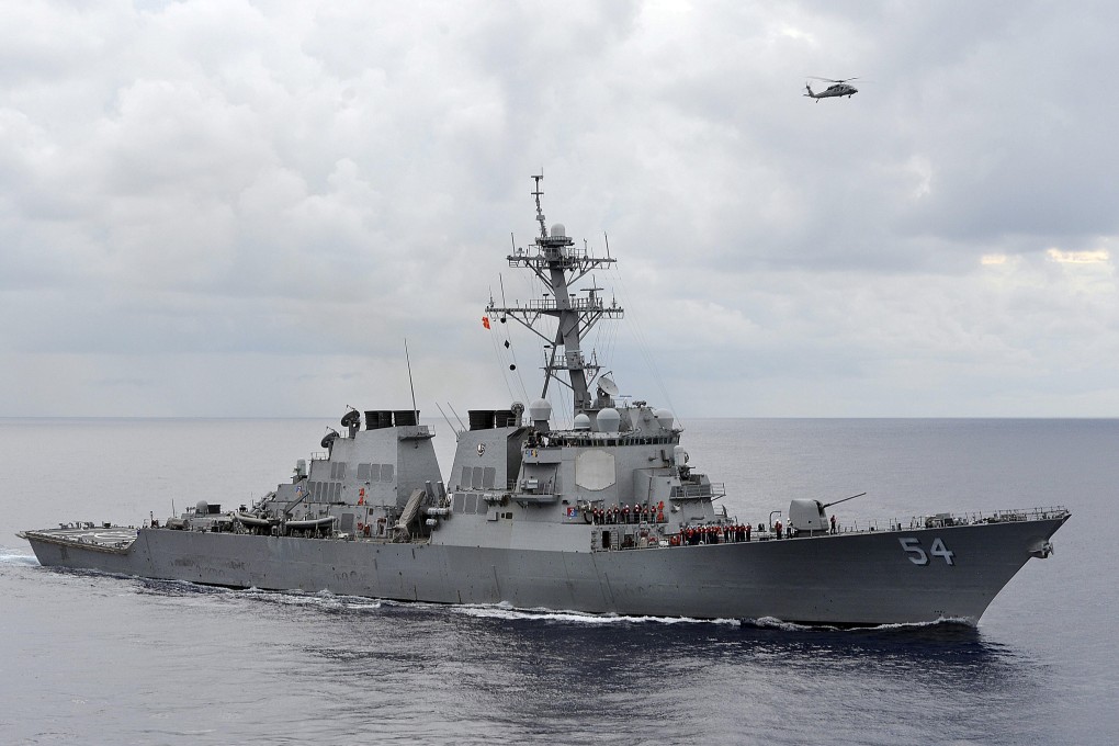 The USS Curtis Wilbur’s transit of the Taiwan Strait in May was labelled “provocation” by Beijing. Photo: Reuters