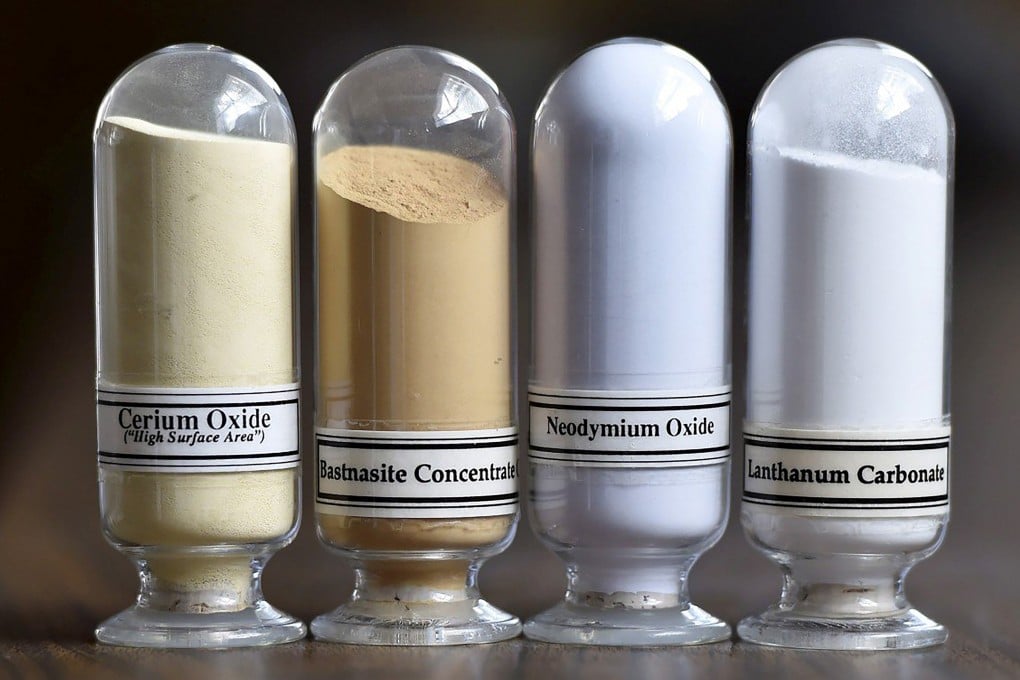 China dominates the extraction and processing of rare earths, a group of 17 minerals used in a range of hi-tech industries. Photo: Handout