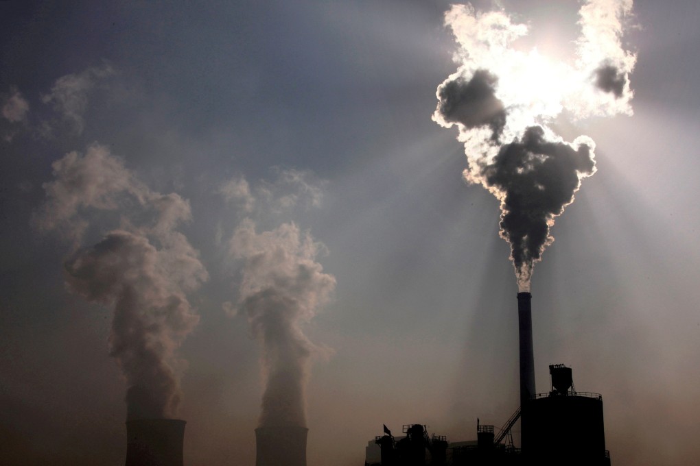 China is due to start spot market trading of carbon emissions in a newly set up national exchange in Shanghai to finance carbon emission projects. Photo: Reuters