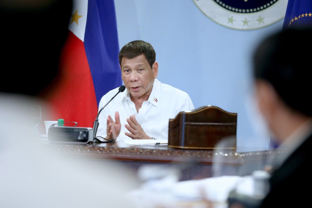 Philippine President Rodrigo Duterte is a popular incumbent who wields considerable endorsement power. The 1Sambayan coalition hopes to undo his legacy. Photo: Malacanang Palace Handout via EPA