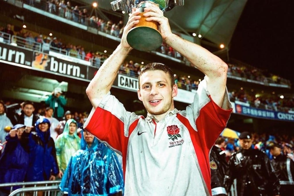 Former England sevens captain Simon Amor at the Hong Kong Sevens in 2002. Photo: Handout