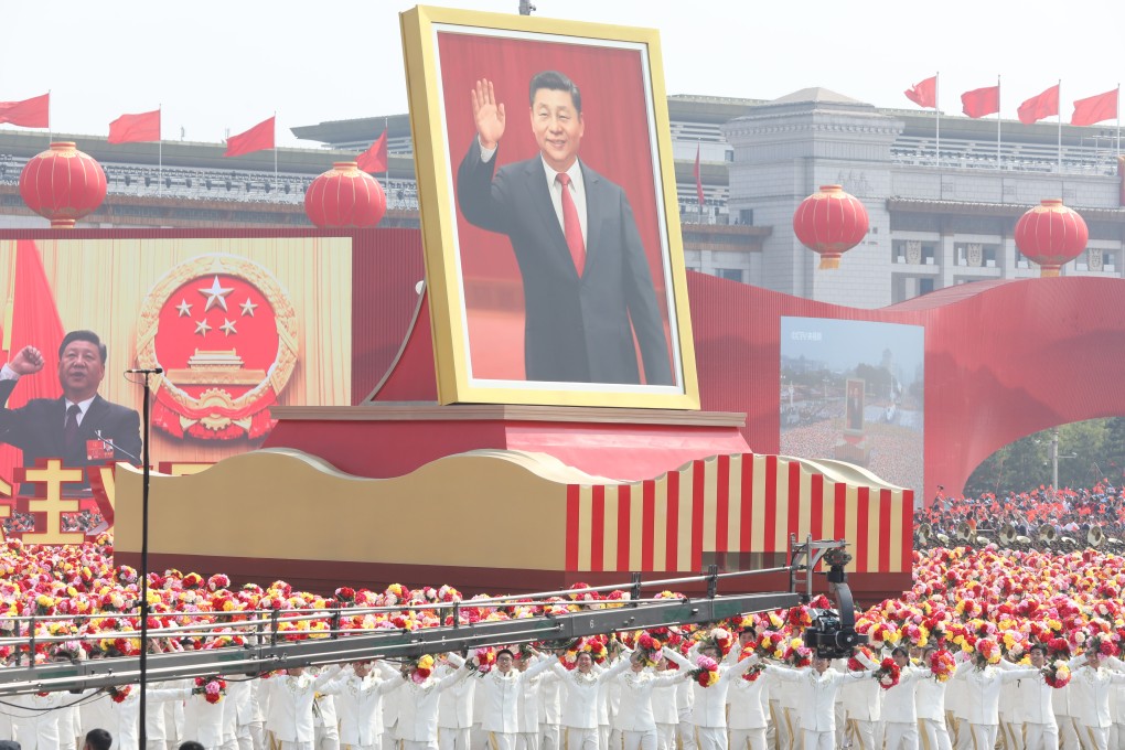A parade at the celebration of the 70th Anniversary of the Founding of the People's Republic of China in Tiananmen Square in Beijing, China, on October 1, 2019. Photo: Simon Song