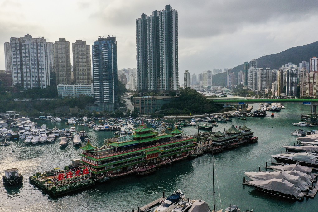 Jumbo Floating restaurants in Aberdeen Harbour to suspend business from March 2, 2020 until further notice due to the ‘severe impact’ of Covid-19 outbreak. Photo: Sam Tsang.