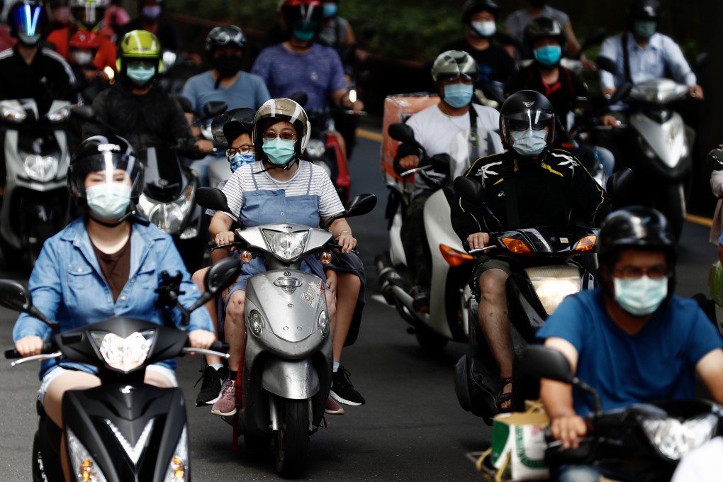 Less than 4 per cent of Taiwan’s 23.5 million people have been vaccinated for the coronavirus. Photo: EPA-EFE