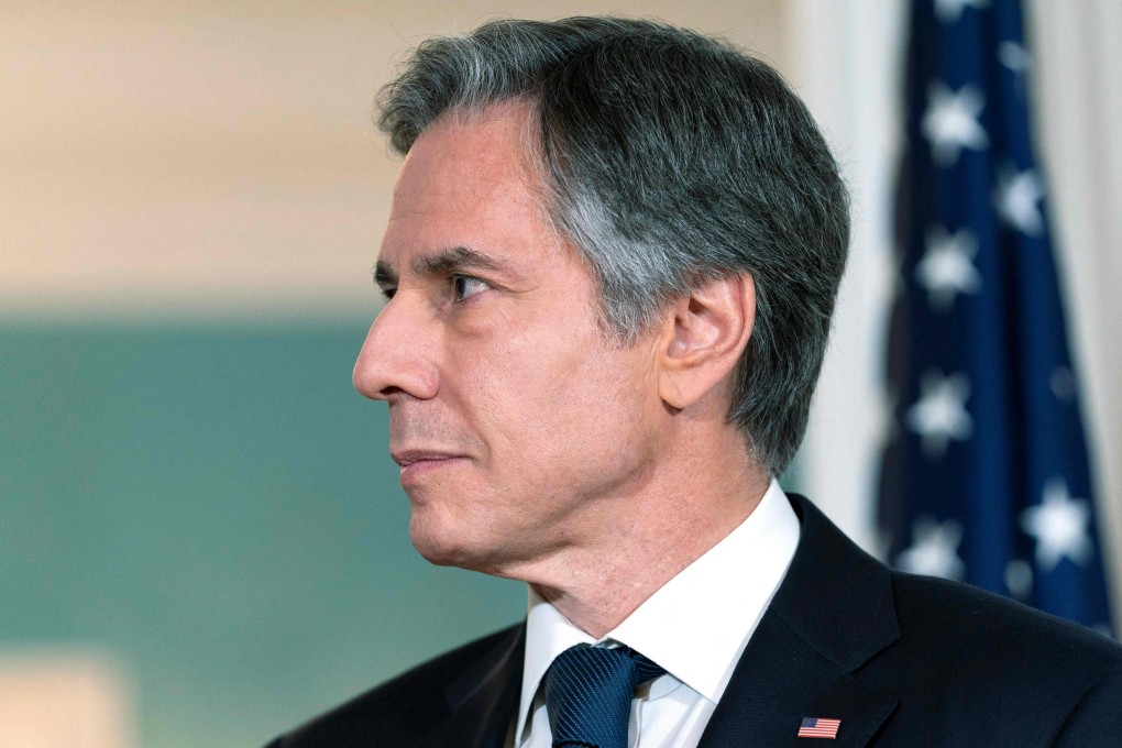 US Secretary of State Antony Blinken in Washington last week. Photo: AFP