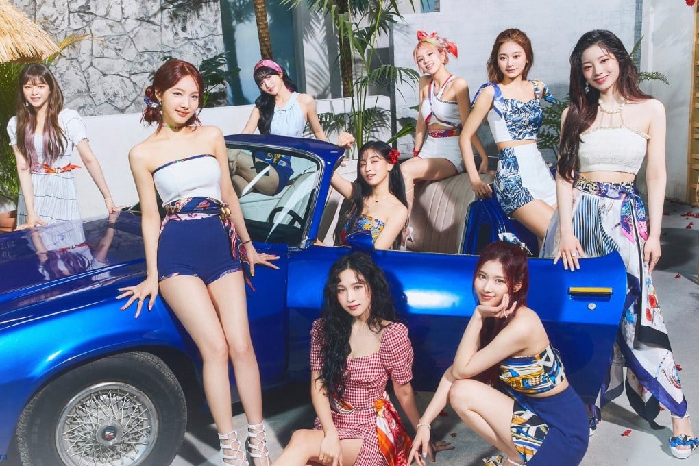 K-pop girl group Twice released a single, Alcohol-Free, from their Taste of Love mini album on Wednesday. Photo: JYP Entertainment