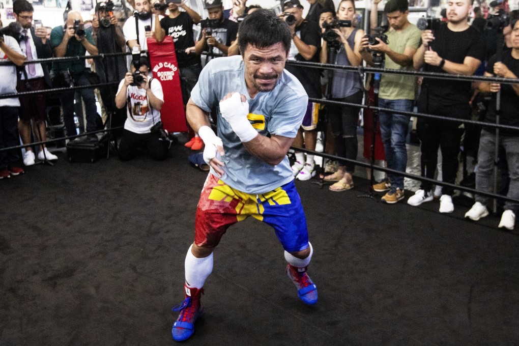 Philippine boxer Manny Pacquiao. Photo: EPA-EFE