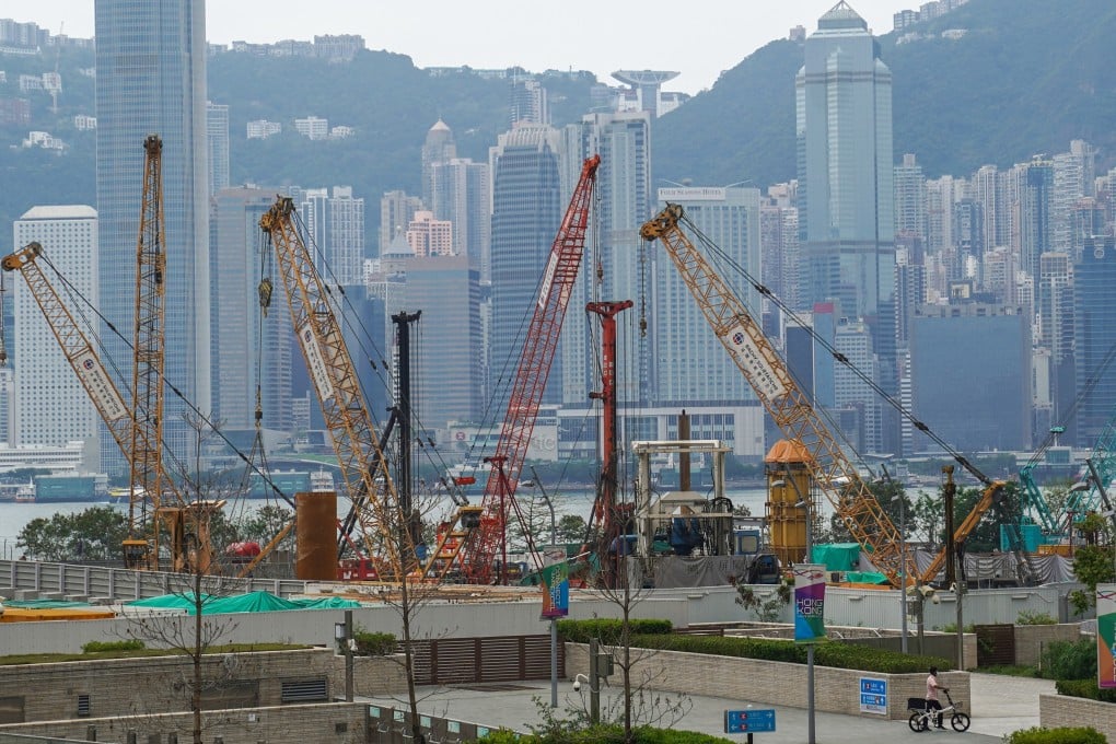 Hong Kong’s construction costs have dipped amid a drop in building activity during the pandemic. Photo: Sam Tsang