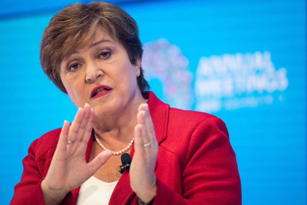 Managing director Kristalina Georgieva. The IMF found Hong Kong’s financial system remains stable after a challenging two-year period that saw the city’s economy face its worst contraction on record. Photo: AFP