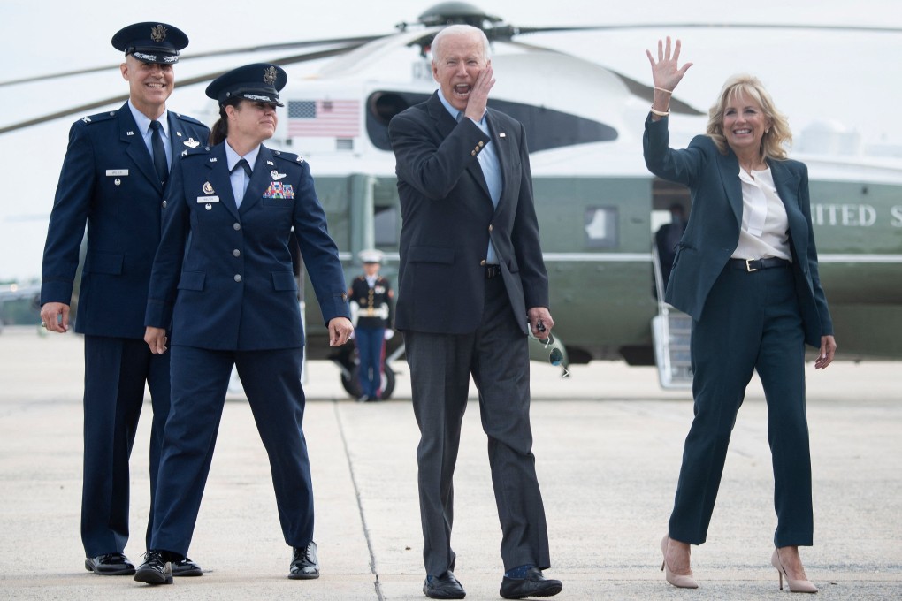 US President Joe Biden and first lady Jill Biden depart for Europe to attend a series of summits. Photo: AFP