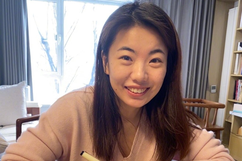 Author Jiang Fangzhou has been called a “traitor” on social media after she spent three months in Japan under the programme. Photo: Weibo