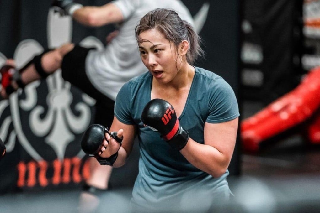 Ramona Pascual training at Xtreme Couture in Las Vegas, before her move to Syndicate MMA. Photo: Joseph Baura