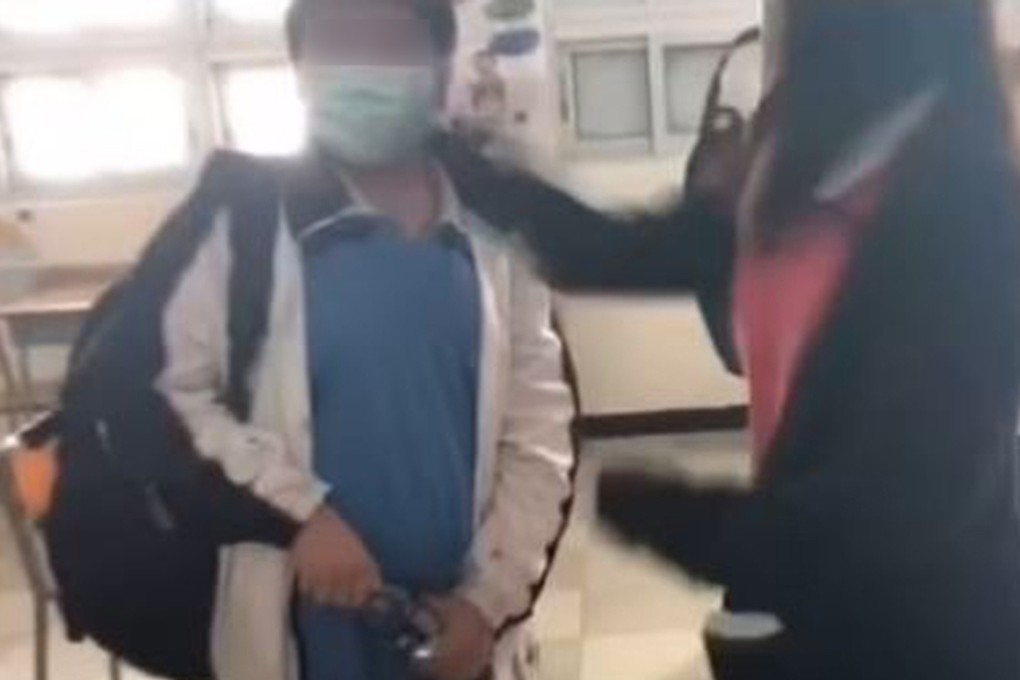 The 13-year-old schoolboy suffered minor injuries in the incident. Photo: Facebook