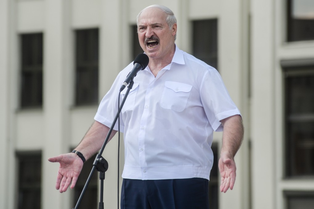 Belarusian President Alexander Lukashenko has intensified his crackdown on ongoing protests and independent media. File photo: EPA