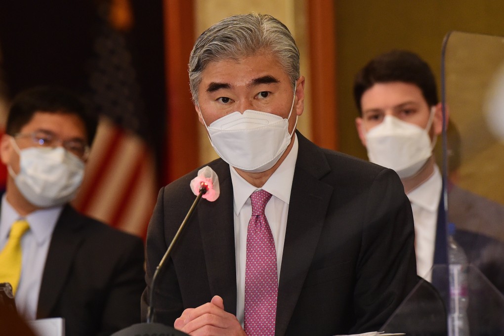 Sung Kim, US special envoy for North Korea, during talks on Monday in Seoul. Photo: DPA