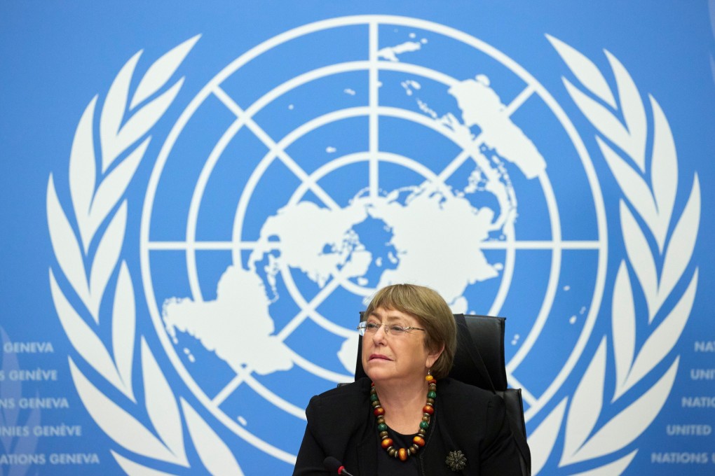 Michelle Bachelet, UN high commissioner for human rights, is under pressure to secure unfettered access to China’s Xinjiang region. Photo: Reuters