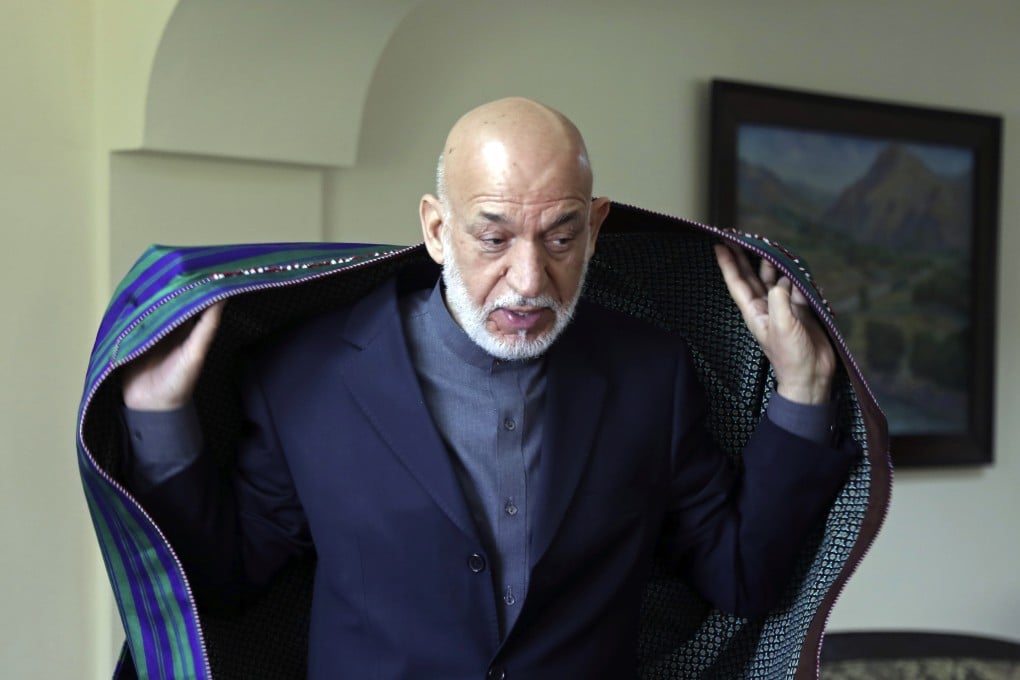 Former Afghan president Hamid Karzai. Photo: AP