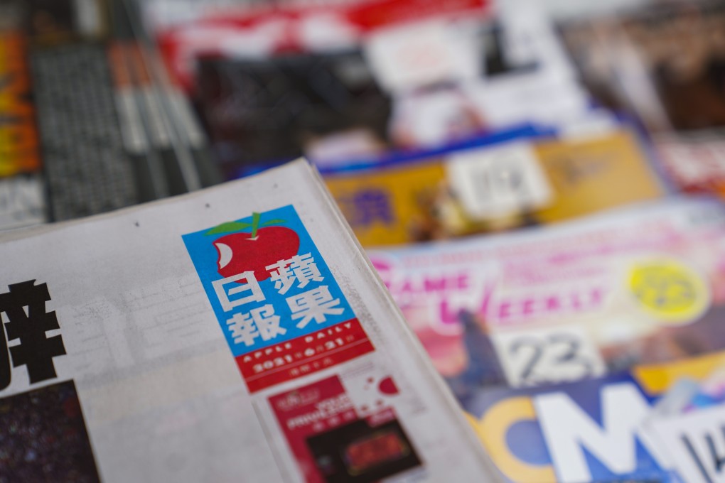 Authorities have frozen HK$18 million worth of assets belonging to three companies affiliated with Apple Daily. Photo: Sam Tsang