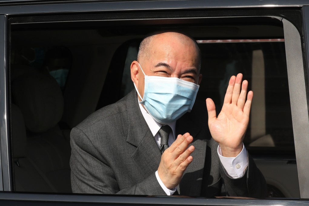 Cambodian King Norodom Sihamoni. When the lèse-majesté laws were enacted in 2018, they triggered alarm from rights groups who warned they could be wielded to target dissent. Photo: EPA-EFE