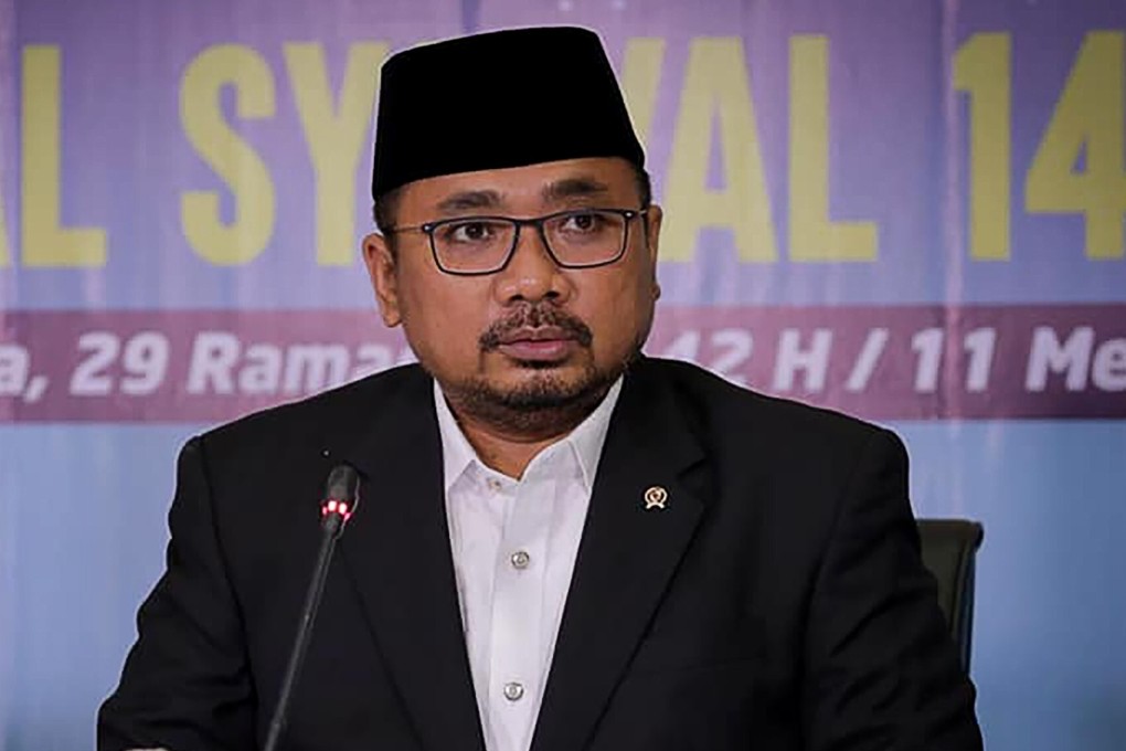 Yaqut Cholil Qoumas says his ministry is currently focusing on strengthening moderate religious views. Photo: Facebook