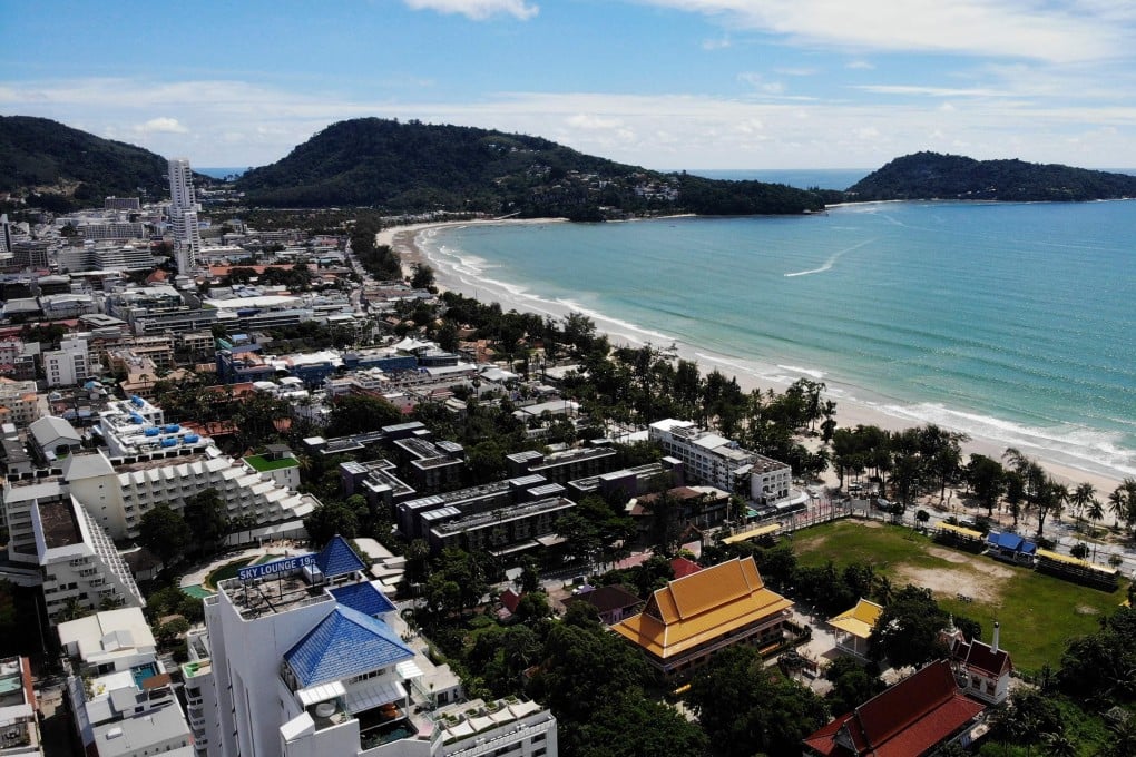 Patong beach in Phuket. Thai authorities have given the green light to a pilot model for quarantine-free travel to the popular tourist destination. Photo: AFP