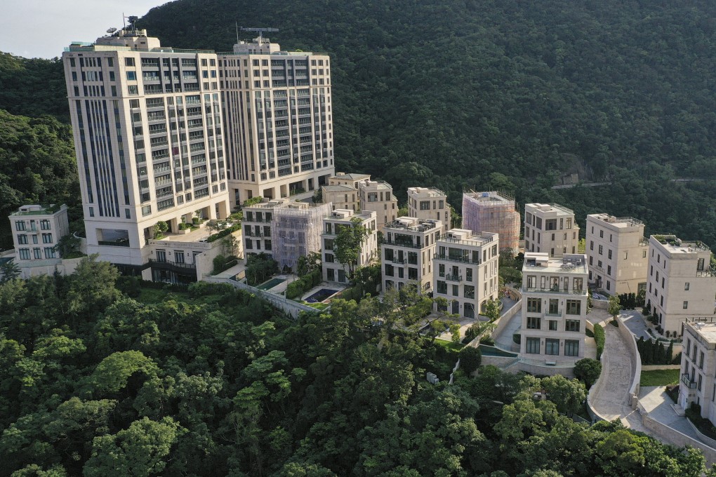 The Mount Nicholson project at The Peak on Hong Kong Island on June 26, 2019, where 58 per cent of the 15 mansions and 38 luxury apartments are owned by mainland Chinese buyers. Photo: Martin Chan